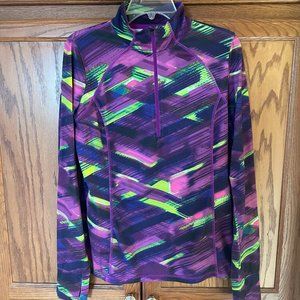 Women's 1/4 zip Athletic Top - Medium Tall